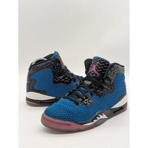 Kids Size 5Y / Women's 6.5 - Nike Air Jordan Spizike 40 BG 807542-029 Blue Black